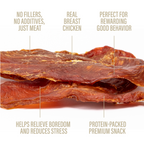 Chicken Jerky – 100% Real Meat Treats (1LB)-1