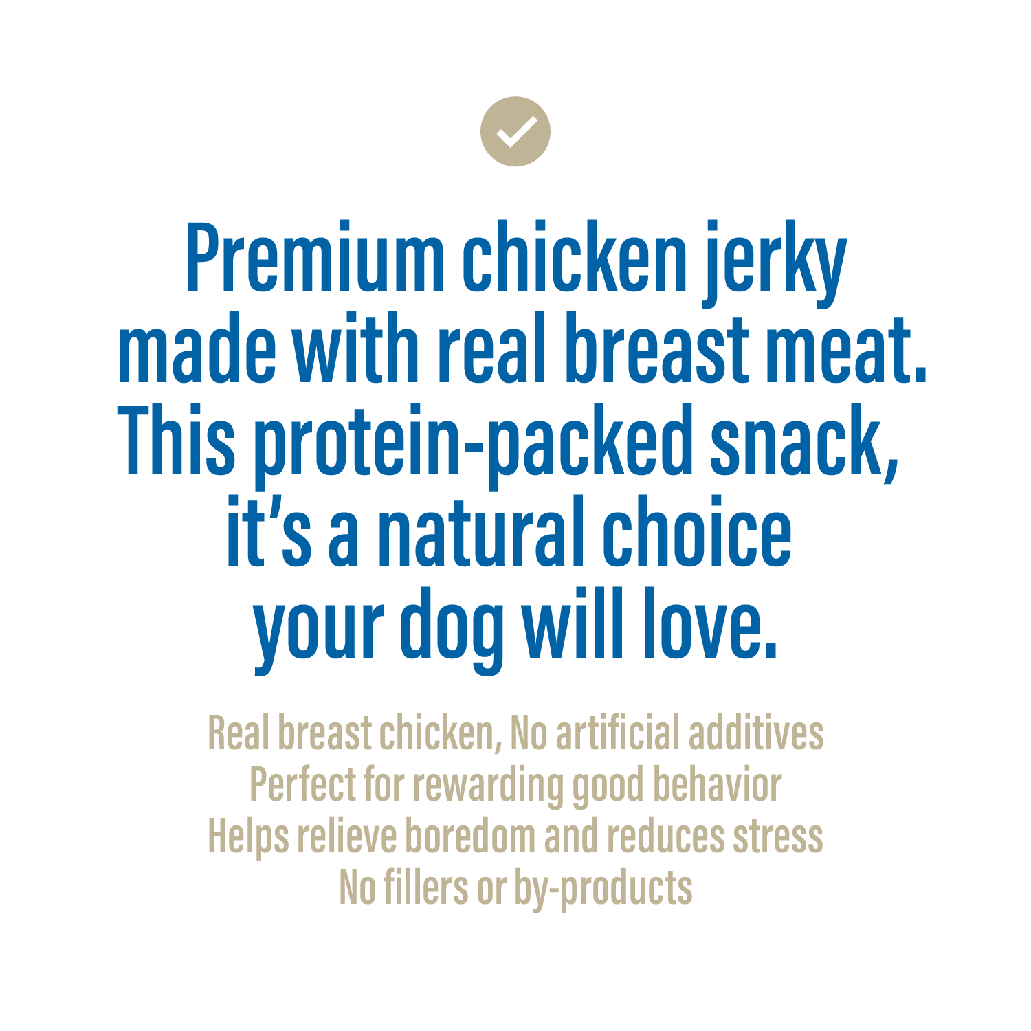 Chicken Jerky – 100% Real Meat Treats (1LB)-2