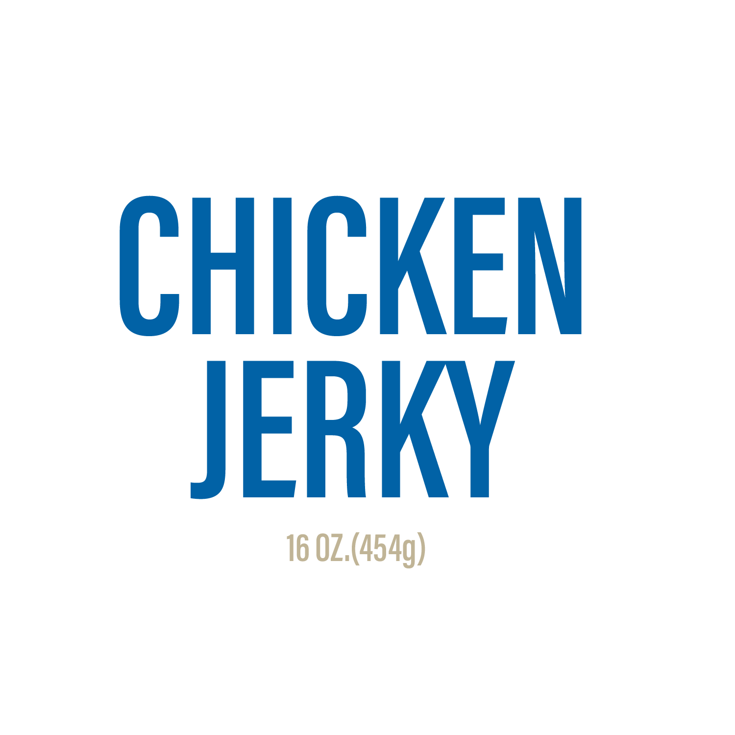 Chicken Jerky – 100% Real Meat Treats (1LB)-3